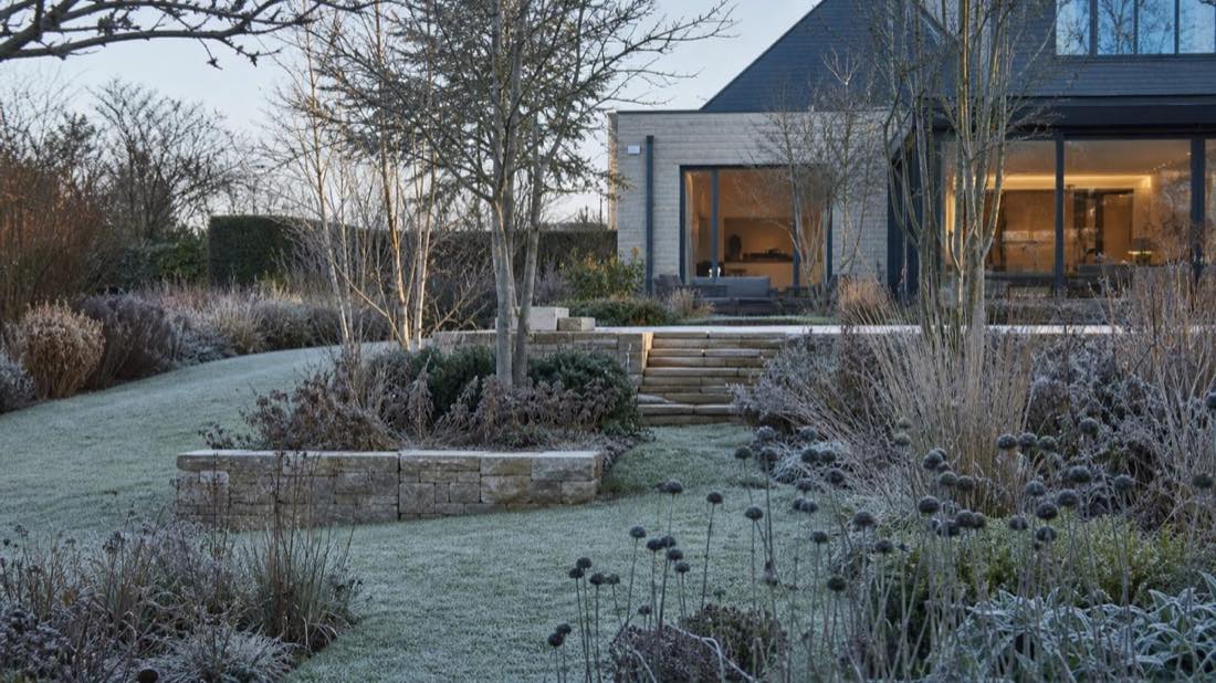 Structure d’hiver d’un jardin privé
